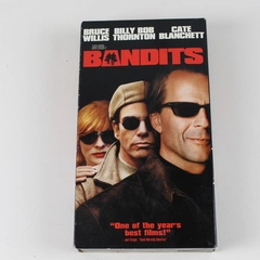 Bandits VHS Tape Movie 2001 Bruce Willis Billy Bob Thornton Cate Blanchett
