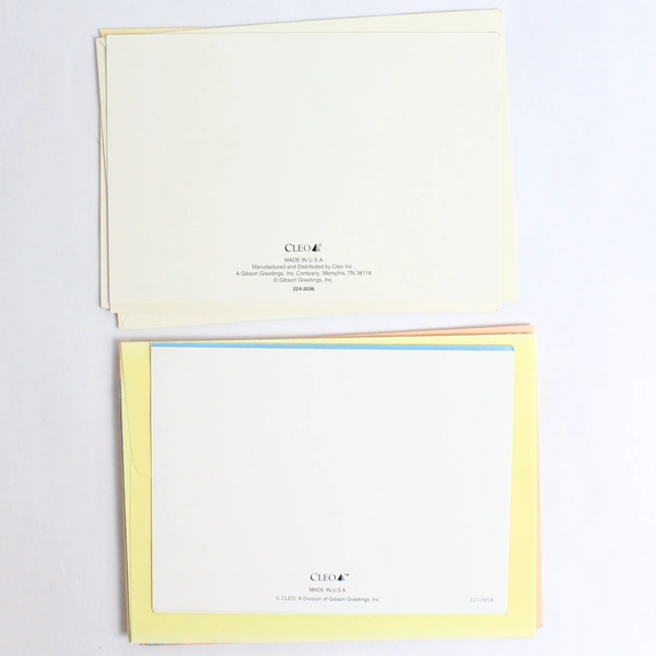 Lot of 7 Cleo Christmas Religious Christian Greeting Cards