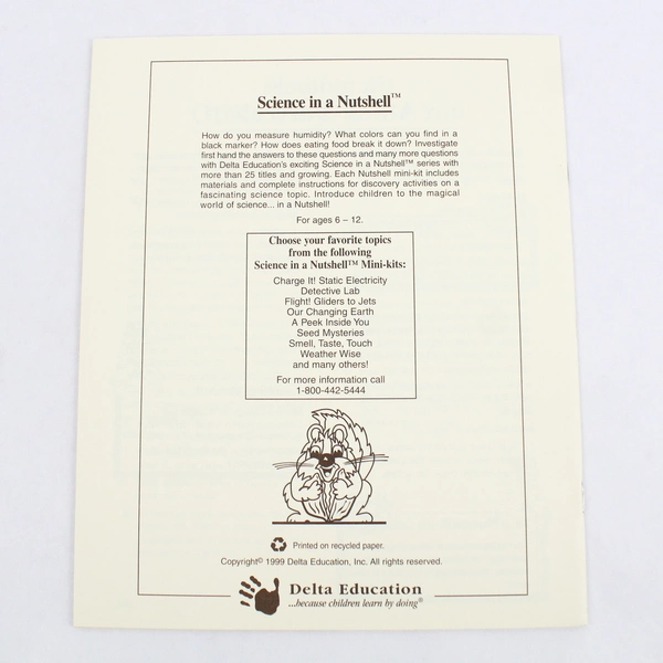 26 Pc Set of Science In A Nutshell One And Only You Activity Guides and Journals