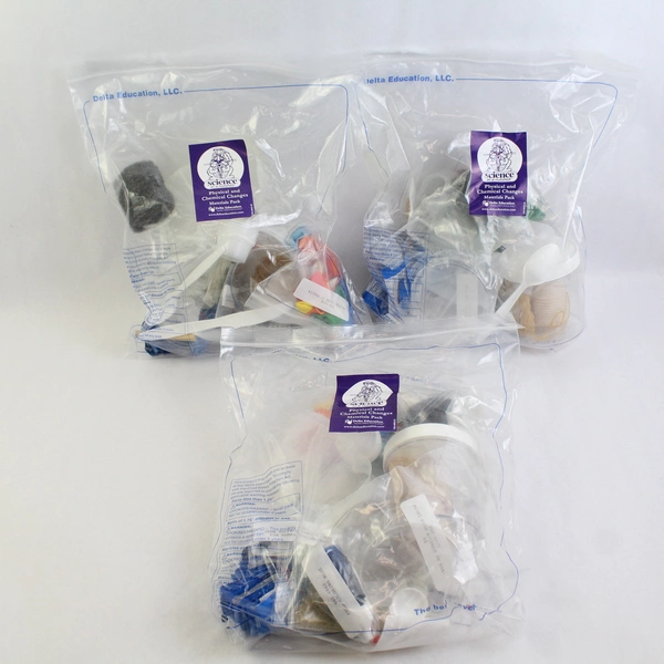 Lot of 3 Science In A Nutshell Physical And Chemical Changes Home Learning Kits