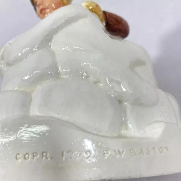 Vintage 1979 Sebastian Miniature Snow Days Boy #6262 Figurine in Box