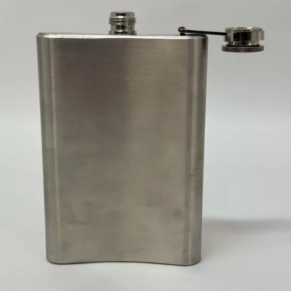 Oregon Juniors Seniors Logo 8 Ounce Stainless Steel Flask