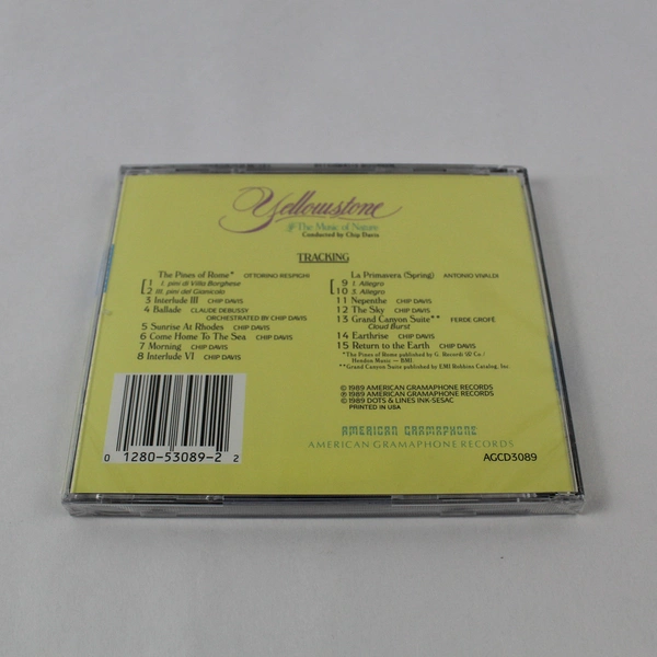 Mannheim Steamroller Yellowstone CD 1989 American Gramaphone Music Nature