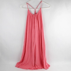 H&M Mama Pink Summer Spaghetti Strap Maxi Dress Women's Size Small