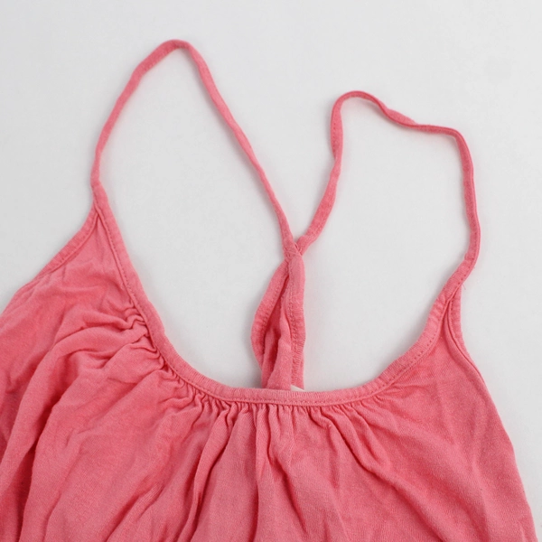 H&M Mama Pink Summer Spaghetti Strap Maxi Dress Women's Size Small