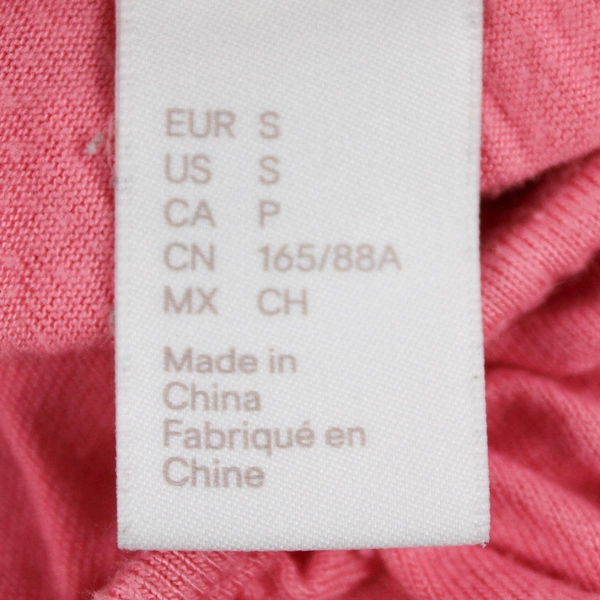 H&M Mama Pink Summer Spaghetti Strap Maxi Dress Women's Size Small