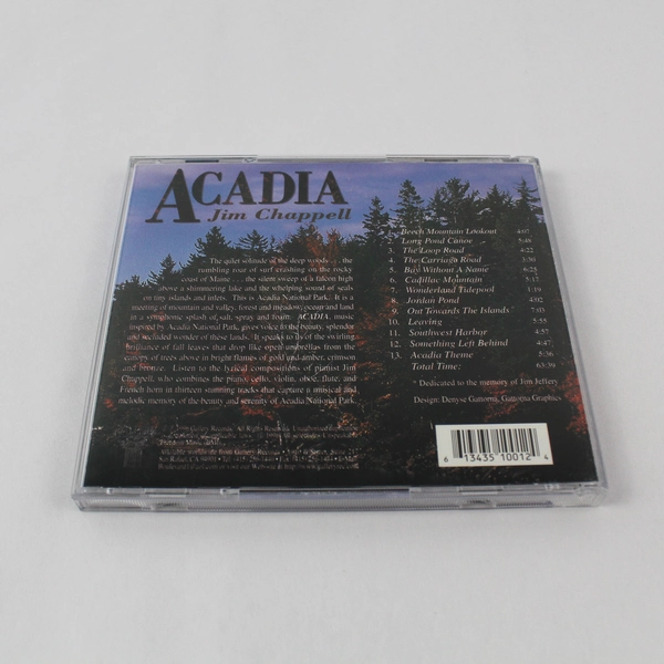 Jim Chappell - Acadia CD 1996 Gallery Records New Age - Good Condition