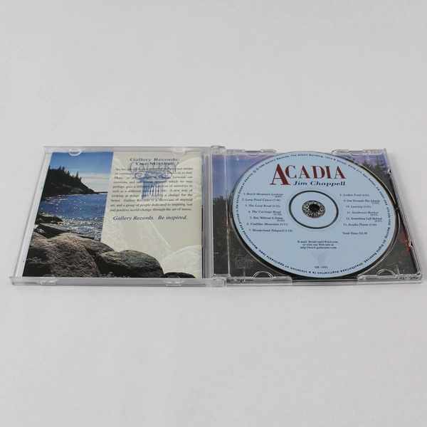 Jim Chappell - Acadia CD 1996 Gallery Records New Age - Good Condition