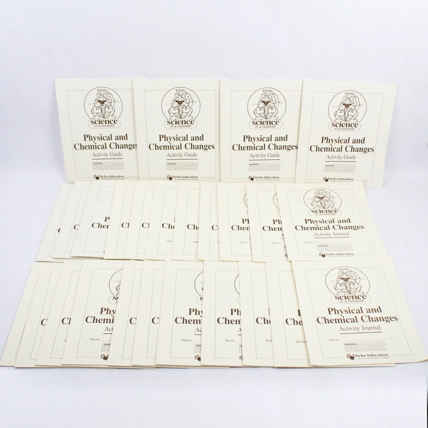 26 Pc Set of Science In A Nutshell Physical & Chemical Changes Guides & Journals