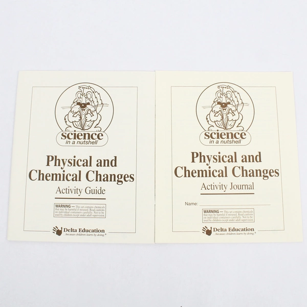 26 Pc Set of Science In A Nutshell Physical & Chemical Changes Guides & Journals