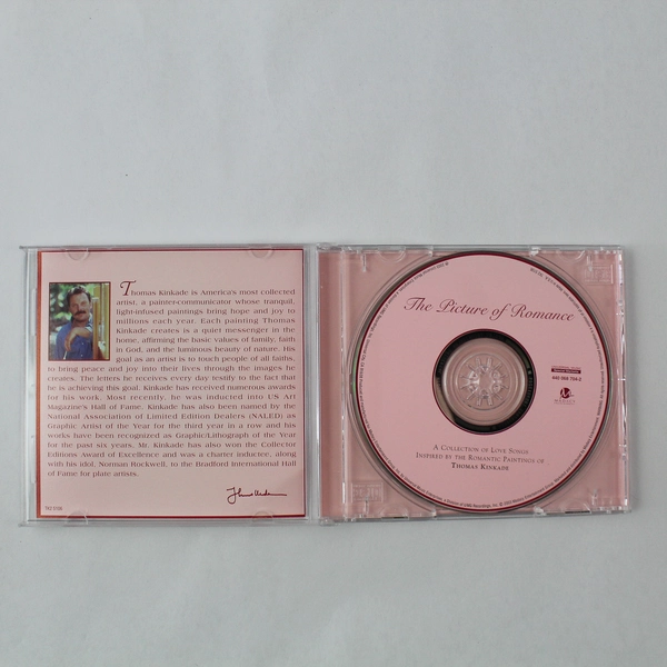 The Picture of Romance CD Album 2003 Compilation by Thomas Kinkade Good