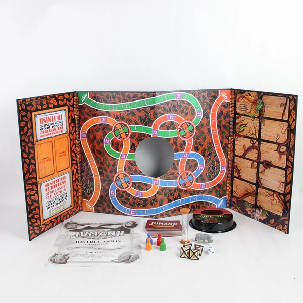 Cardinal Jumanji Board Game Complete Set Open Box 2017 Version