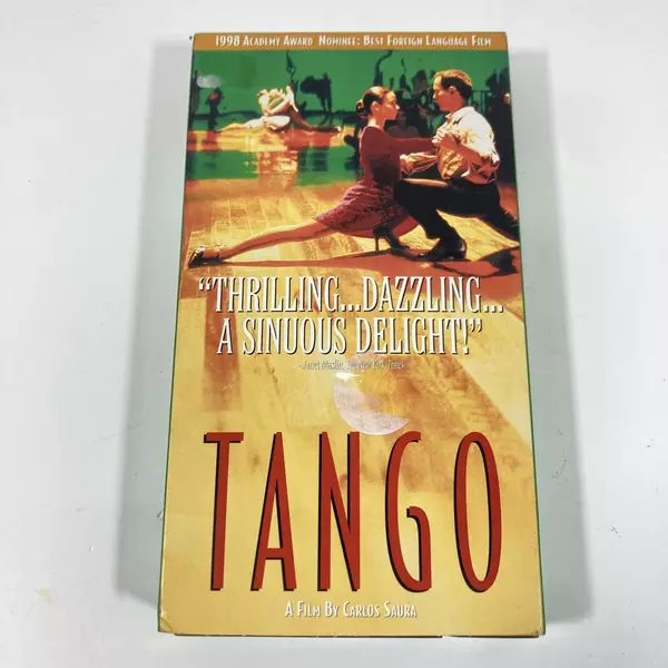 Tango VHS 1999 Sony Pictures Spanish Subtitled Pre-Owned Movie - Good Condition