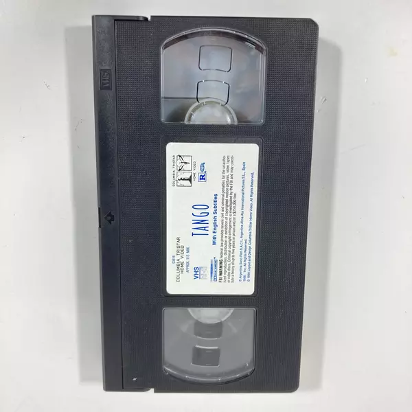 Tango VHS 1999 Sony Pictures Spanish Subtitled Pre-Owned Movie - Good Condition