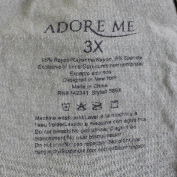 Adore Me Lounge Shorts Women's 3XL Elastic Waist Ruched Green Stretch