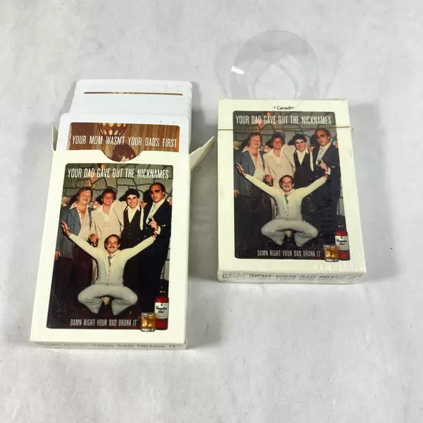 Lot of 2 Decks Canadian Club Whisky Playing Card Decks One Sealed One Opened