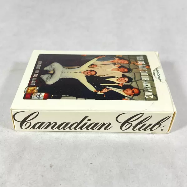 Lot of 2 Decks Canadian Club Whisky Playing Card Decks One Sealed One Opened
