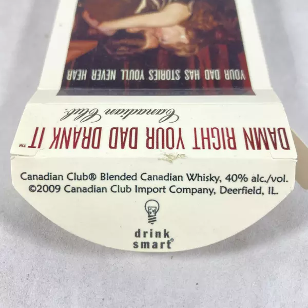 Lot of 2 Decks Canadian Club Whisky Playing Card Decks One Sealed One Opened