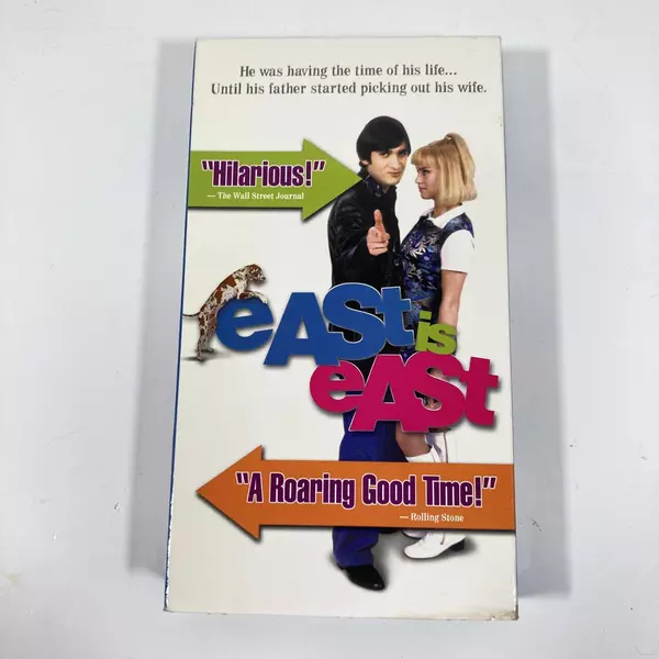 East Is East VHS 2000 Comedy R Rated MiraMax Pre-Owned Untested Collectible