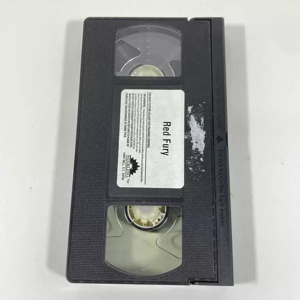 Red Fury 2003 VHS Movie Gemstone Entertainment Clamshell Pre-Owned Classic