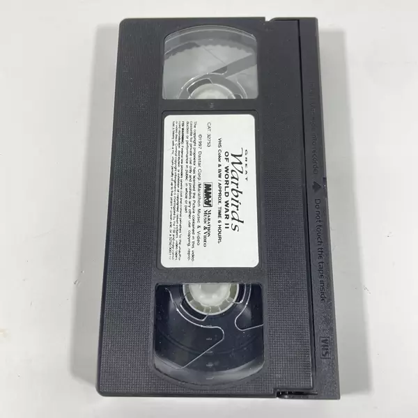 Great Warbirds of WWII VHS 1997 Marathon Music & Video Pre-Owned
