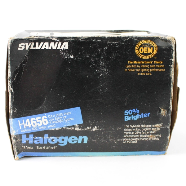 Sylvania H4656 Sealed Low Beam Headlight Headlamp Halogen Bulb 12V / 35W