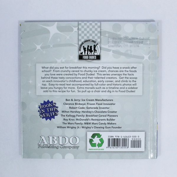 Clarence Birdseye Frozen Food Innovator Book by Joanne Mattern HC 2011