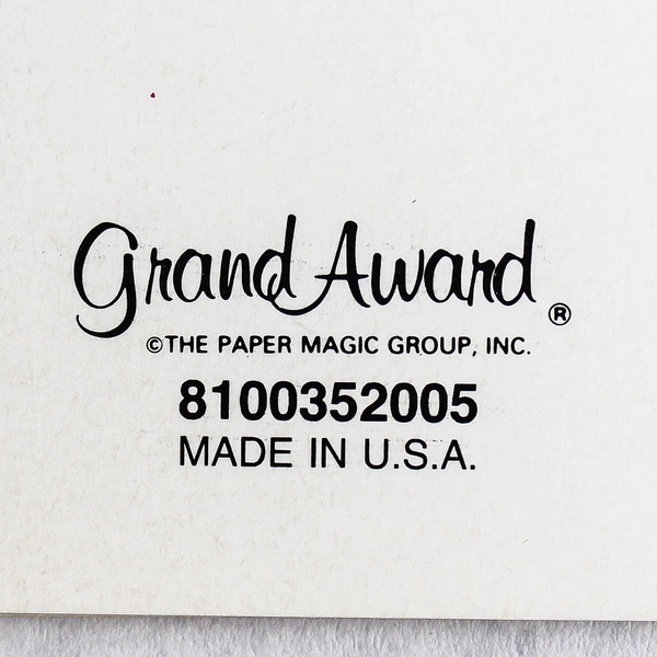 Lot of 5 Grand Award Christmas Greeting Cards With Envelopes Historical Art