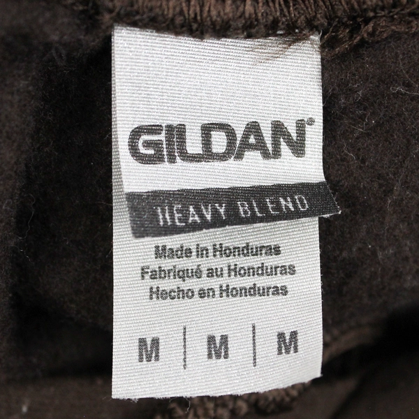 GILDAN Women's Medium Brown LANY Hoodie with Skeleton and Hearts