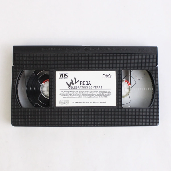 Reba: Celebrating 20 Years 1996 Music Video VHS Tape MCA Records