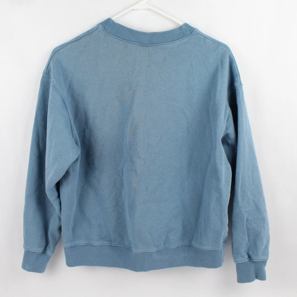 H&M Self Care Club Women's XS Light Blue Pull Over Sweatshirt