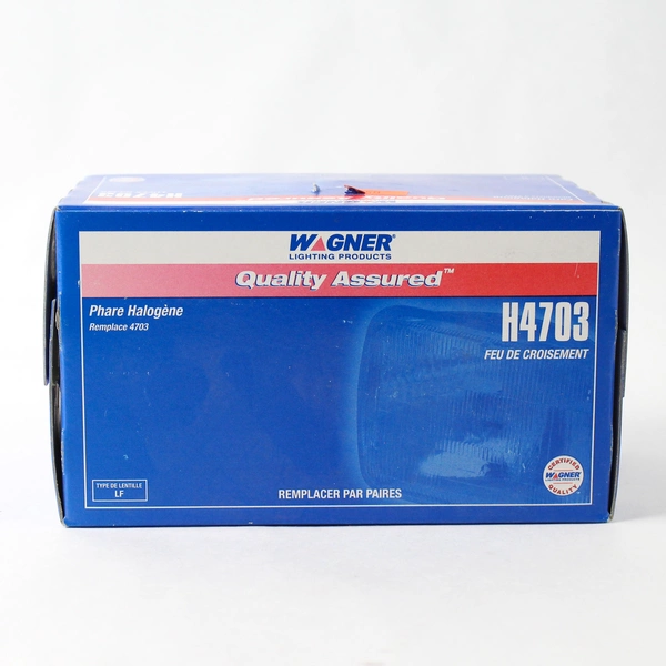 Wagner Lighting H4703 Halogen Sealed Beam Headlamp 12V