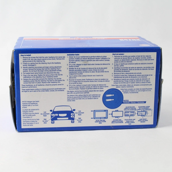 Wagner Lighting H4703 Halogen Sealed Beam Headlamp 12V