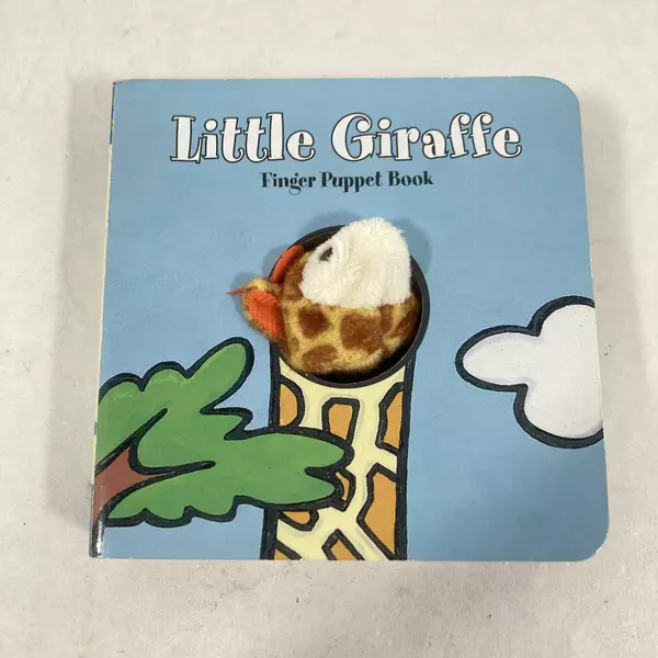 Little Giraffe Finger Puppet Book by Chronicle Books 2009 Good Condition
