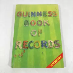 Guinness Book of Records 1979 Edition HC Pre-owned Spine Needs Repair