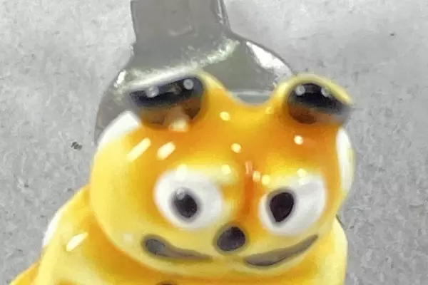 Tiny Enamel Tiger Stud Earrings