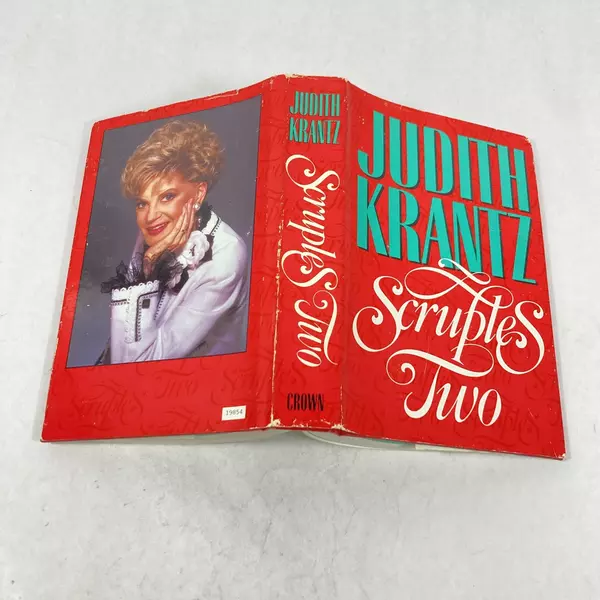 Scruples Two by Judith Krantz 1992 Hardcover Novel in Good Condition