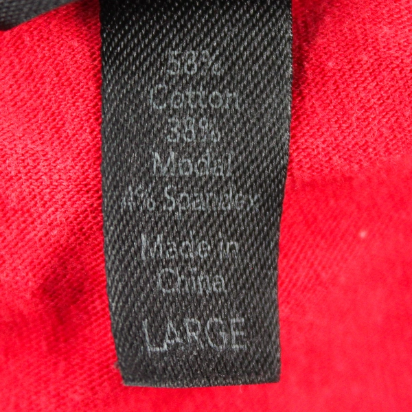 Soma Intimates Women's Large Red Long Sleeve Knee Length Night Gown