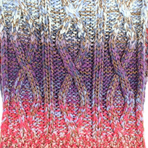 Indigo Soul Knit Infinity Scarf Shawl Pink Purple Metallic Wrap Acrylic Blend