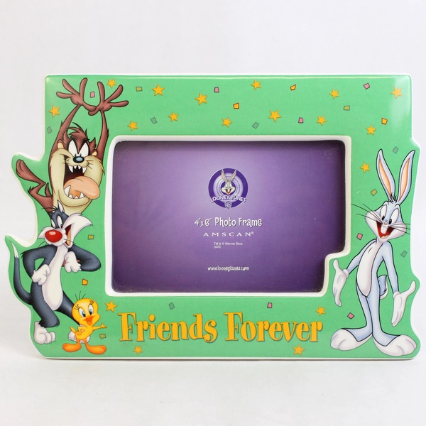Looney Tunes Friends Forever Standing Photo Frame 4" x 6"