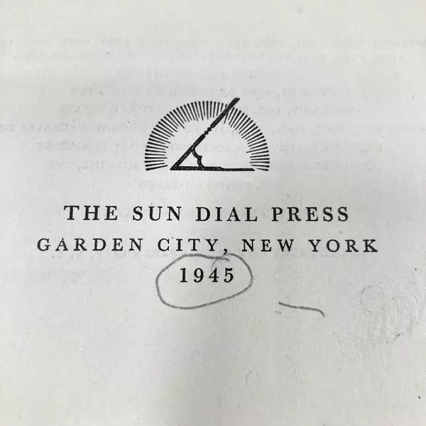 Best Stories of O. Henry 1945 Hardcover Vintage Book The Sun Dial Press