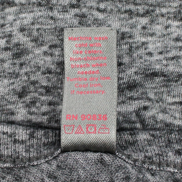 District Boondocks Women's Large Gray & Pink Spaghetti Strap Tank Top