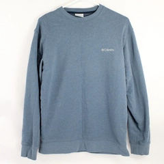 Columbia Pullover Sweatshirt Men’s Size Small Slate Blue Long Sleeve