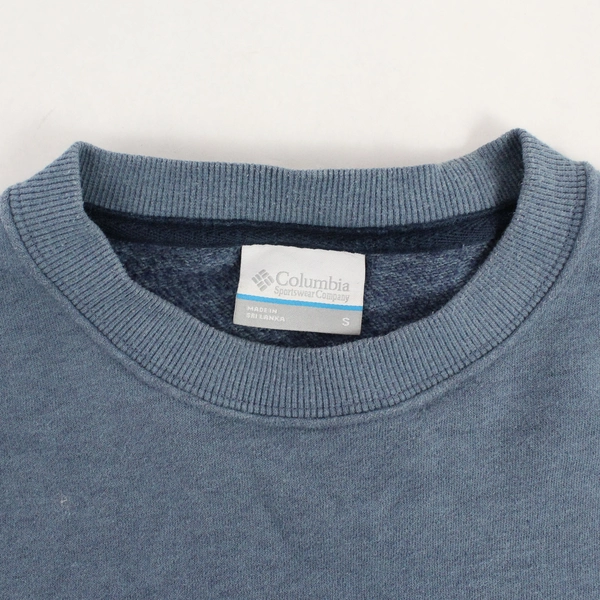 Columbia Pullover Sweatshirt Men’s Size Small Slate Blue Long Sleeve