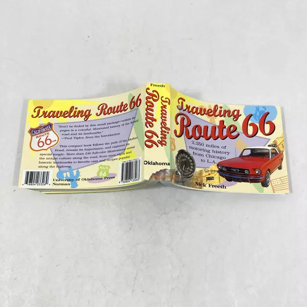 Traveling Route 66 by Nick Freeth 2001 Paperback in Good Condition