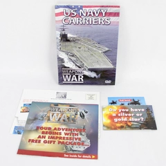 US Navy Carriers Weapons of War DVD and Booklet History US Combat History