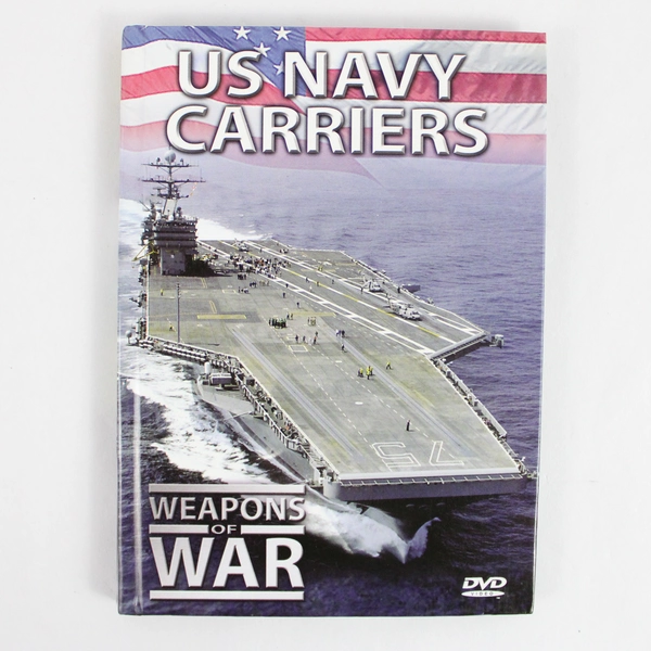 US Navy Carriers Weapons of War DVD and Booklet History US Combat History