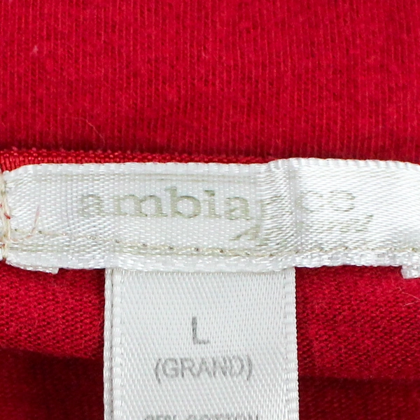 Ambiance Women's Large Red Spaghetti Strap Tank Top