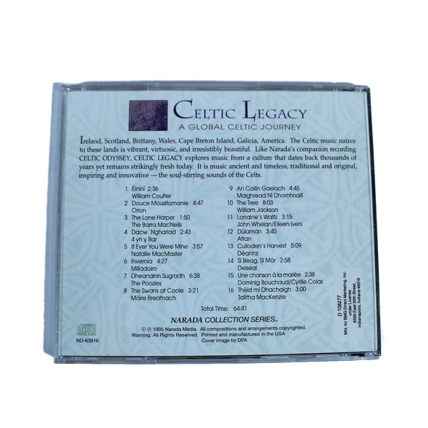 Celtic Legacy: A Global Celtic Journey CD - Pre-Owned, Crack in Case
