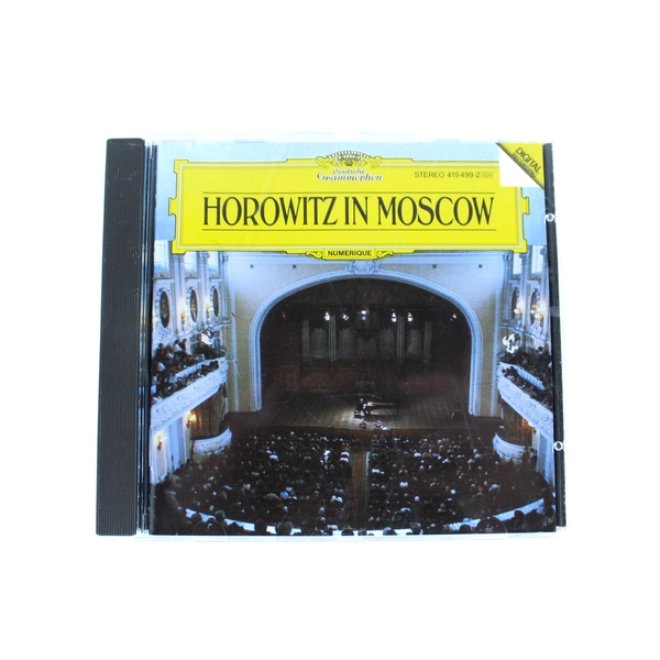 Horowitz in Moscow CD 1986 Digital Stereo DGG 4194991 Good Condition
